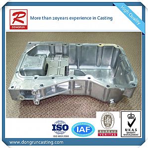 Bandeja de transmisión de aluminio fundido